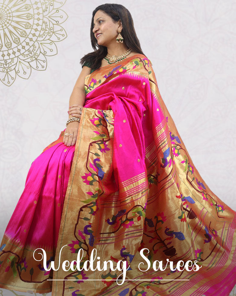 wedding saree - luxurionworld