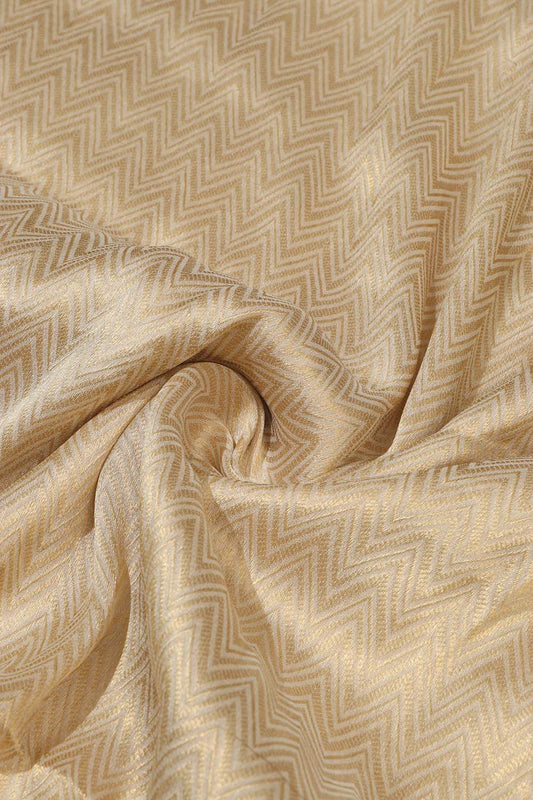 Dyeable Banarasi Georgette Fabric ( 0.5 Mtr ) - Luxurion World