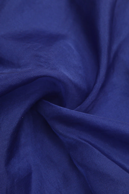 Blue Plain Organza Fabric ( 2.5 Mtr ) - Luxurion World