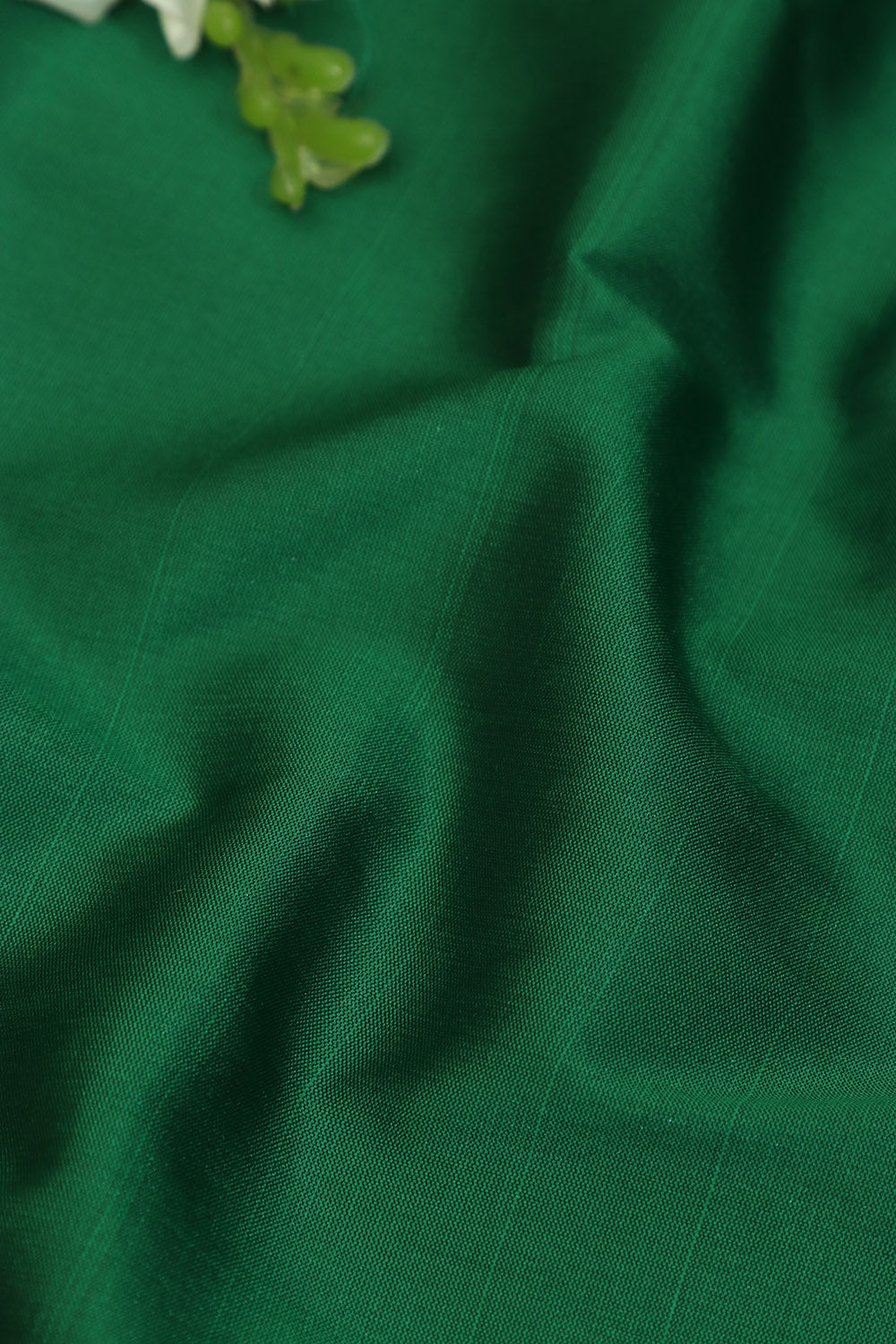 Green Plain Silk Fabric ( 1 Mtr ) - Luxurion World