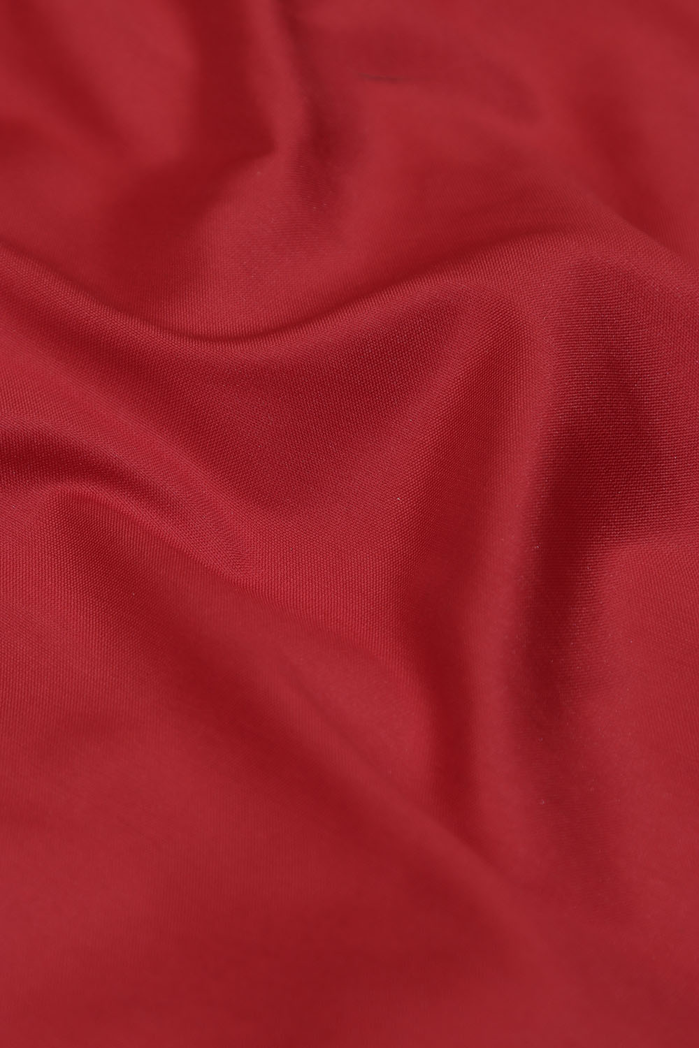 Vibrant Red Plain Silk Fabric ( 1 Mtr ) - Luxurion World