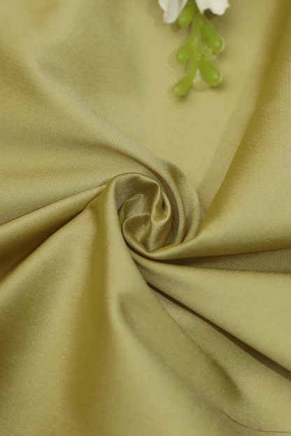 Green Plain Silk Fabric ( 1 Mtr ) - Luxurion World