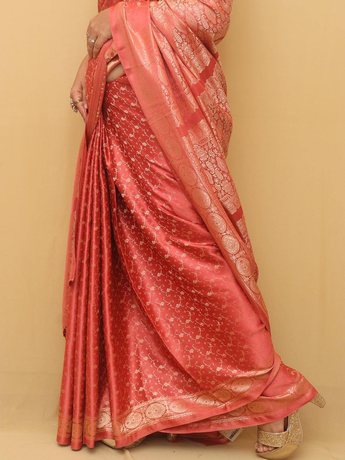 Border MIX Georgette with satin patti designer saree, 5.5 m (separate blouse  piece) at Rs 910/piece in Surat