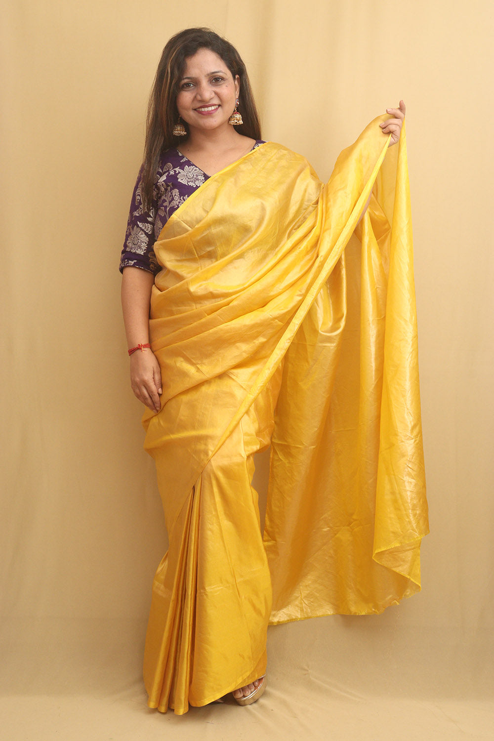 Buy SFCS Solid/Plain Bollywood Tissue Light Blue Sarees Online @ Best Price  In India | Flipkart.com