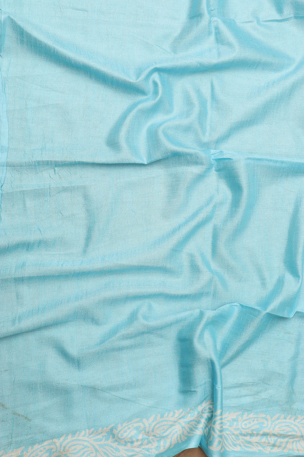 Exquisite Blue Bhagalpur Silk Saree - Elegant and Timeless - Luxurion World