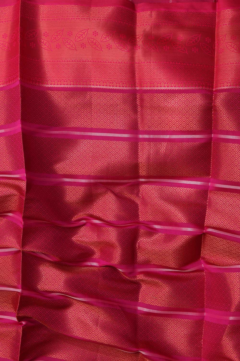 Exquisite Purple Kanjeevaram Silk Checks Saree - Luxurion World