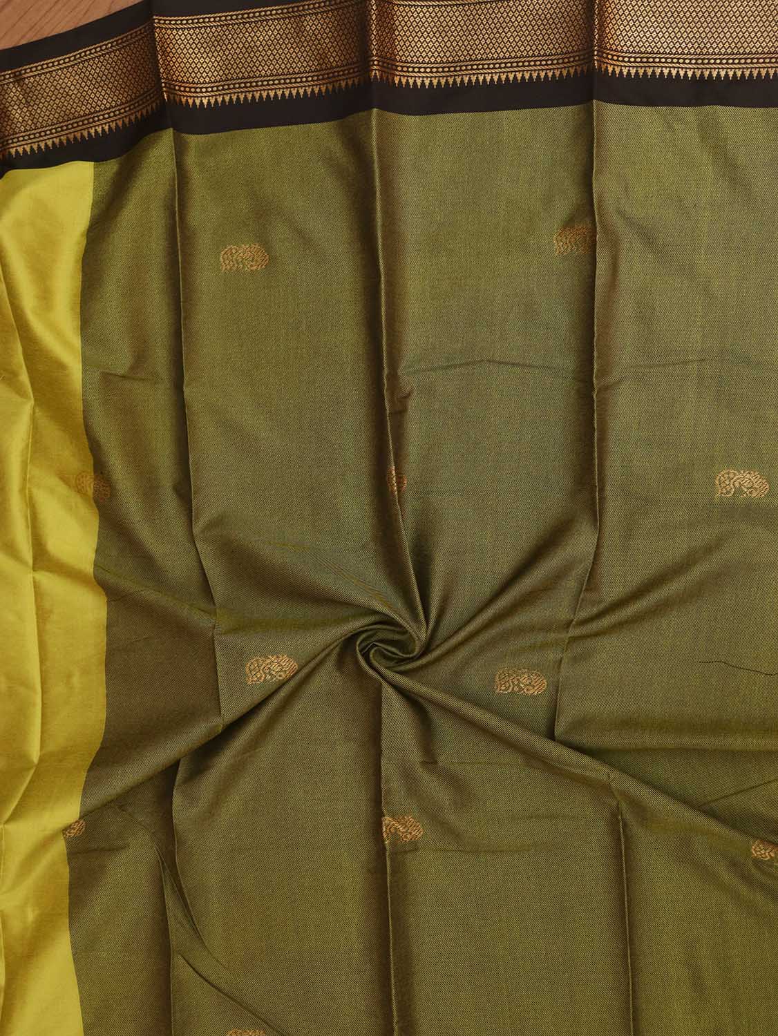 Rashmi Prints Sahi Libas-28 Rp-Sl28-F Green Cotton Silk Saree – Sanskar  Sarees