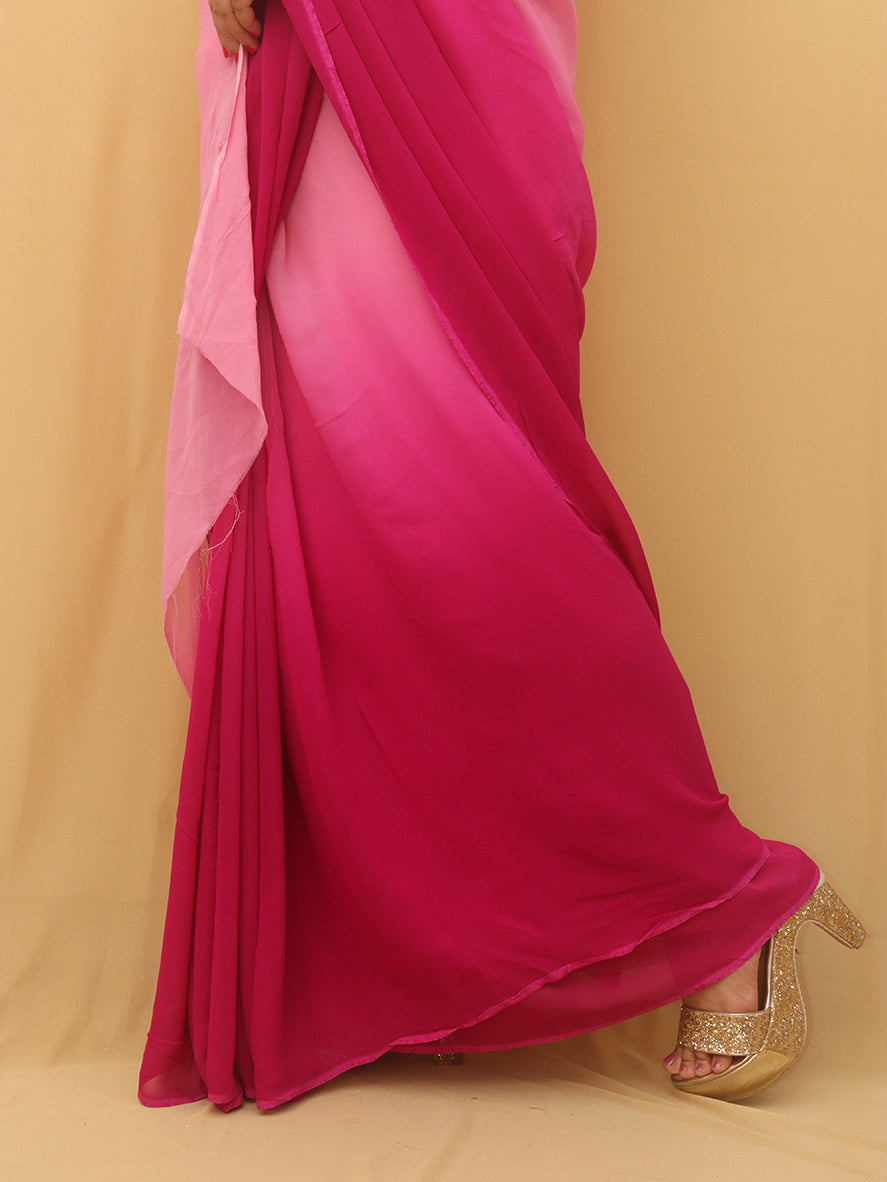 Best Online Store For Double Shaded Saree Shopping | Sareeka