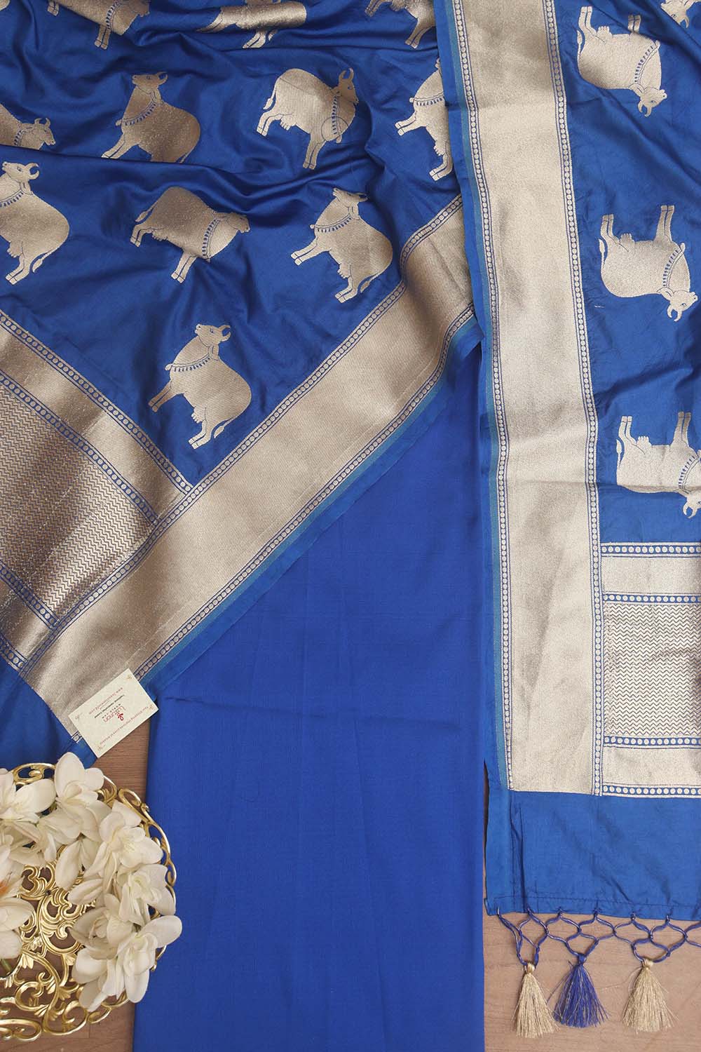 BANARASI KATAN SILK SUIT