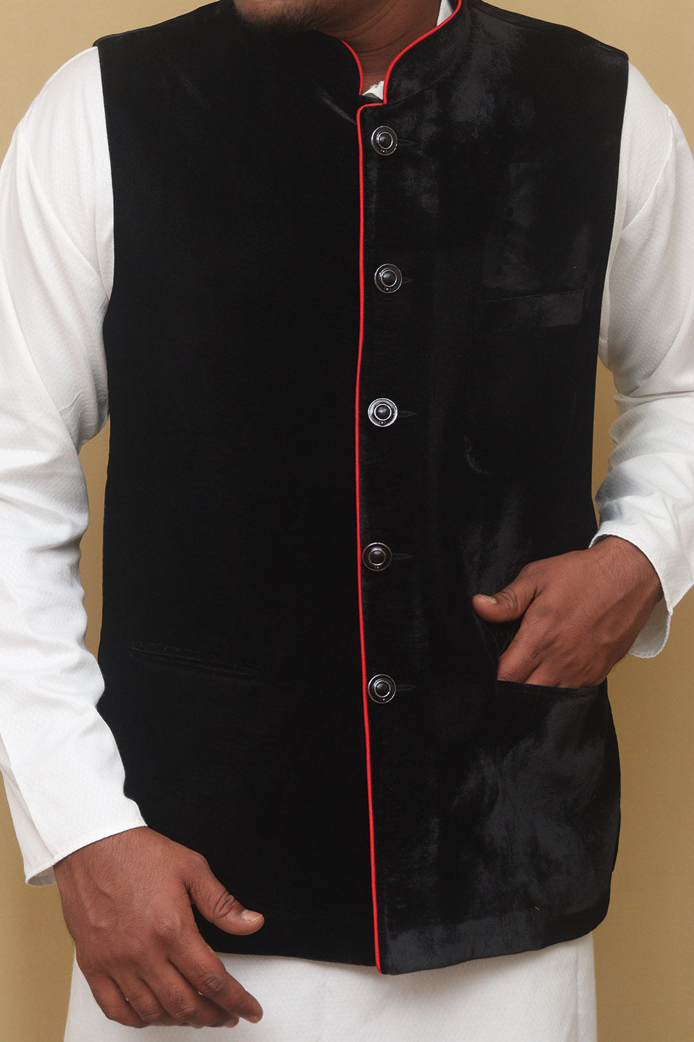 Velvet Nehru Jacket