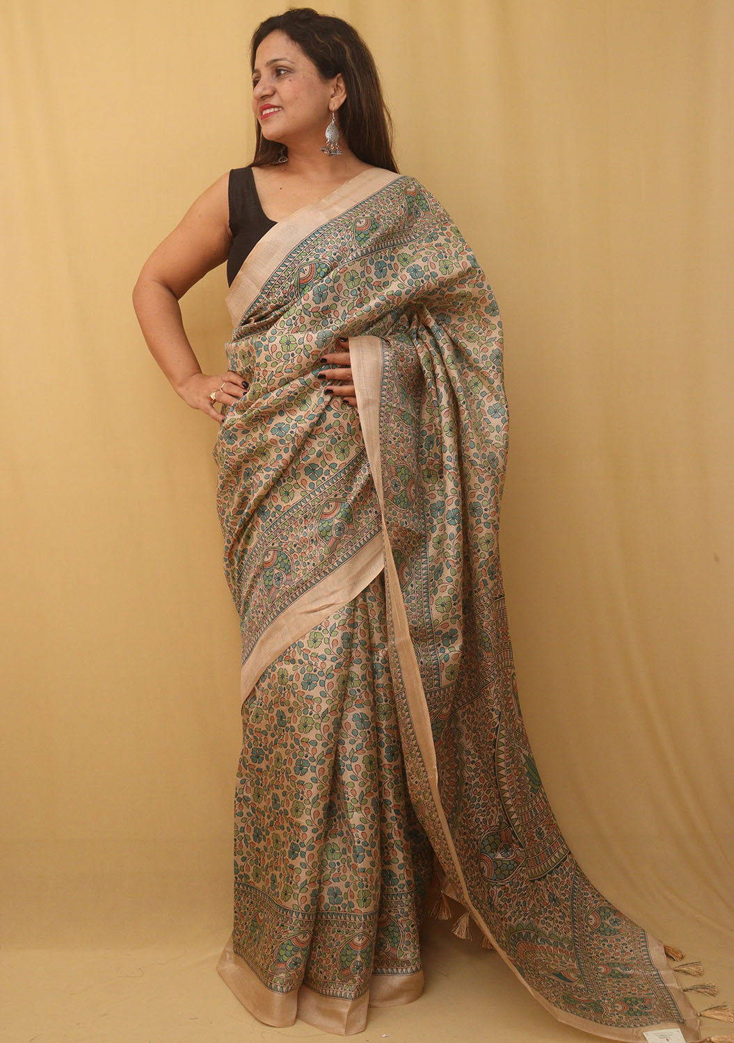 Semi Tussar Sarees | Prashanti | 9 Nov 2022 | Shop online @  https://www.prashantisarees.com/collections/semi-tussar-sarees For the  adventurous, exploratory and sassy women who love to set trends... | By  Prashanti | Hello all,