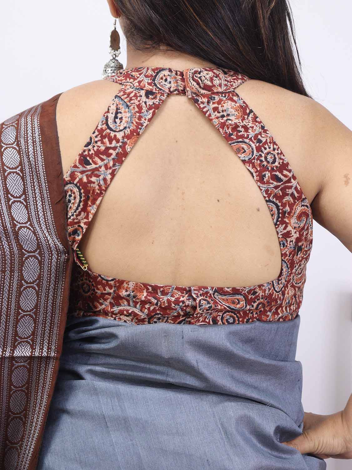 Mustard Kalamkari Saree Blouse / Cotton Kalamkari Designer Blouse/ Sari  Blouse for Women /cotton Short Sleeve Saree Blouses /stitched Blouse - Etsy