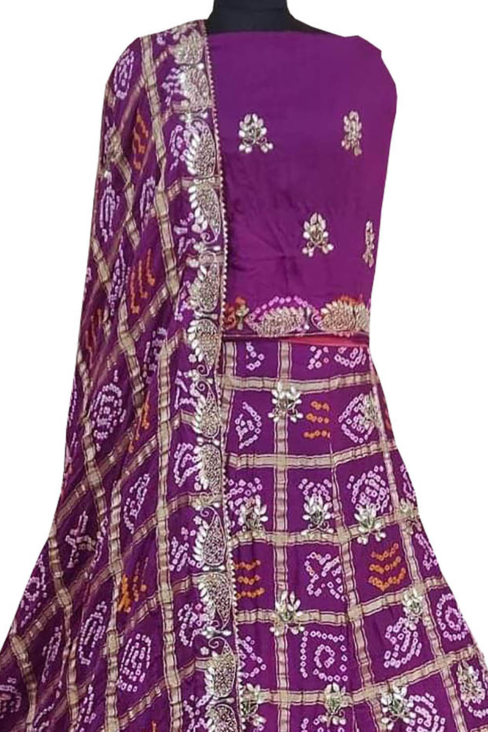 Shubhkala 1922 Bridal Gota Patti Embroidered Semi Stitched Lehenga Choli On  Wholesale