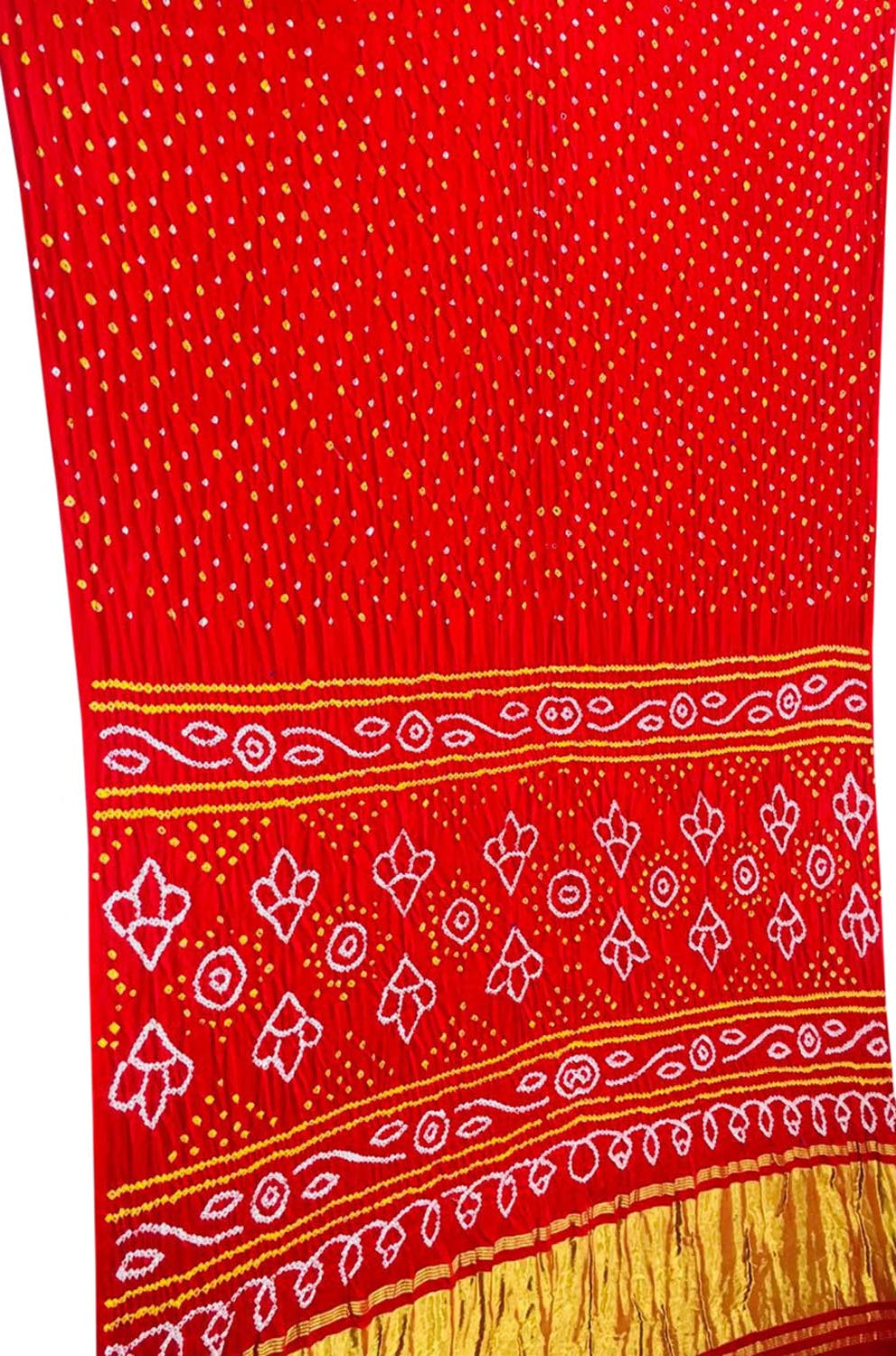 Handcrafted Pure Gajji Silk Gharchola Saree, Bandhani Saree, Gajji Silk  Saree,bandhej Saree, Red Saree, Gharchola Saree, Wedding Saree - Etsy