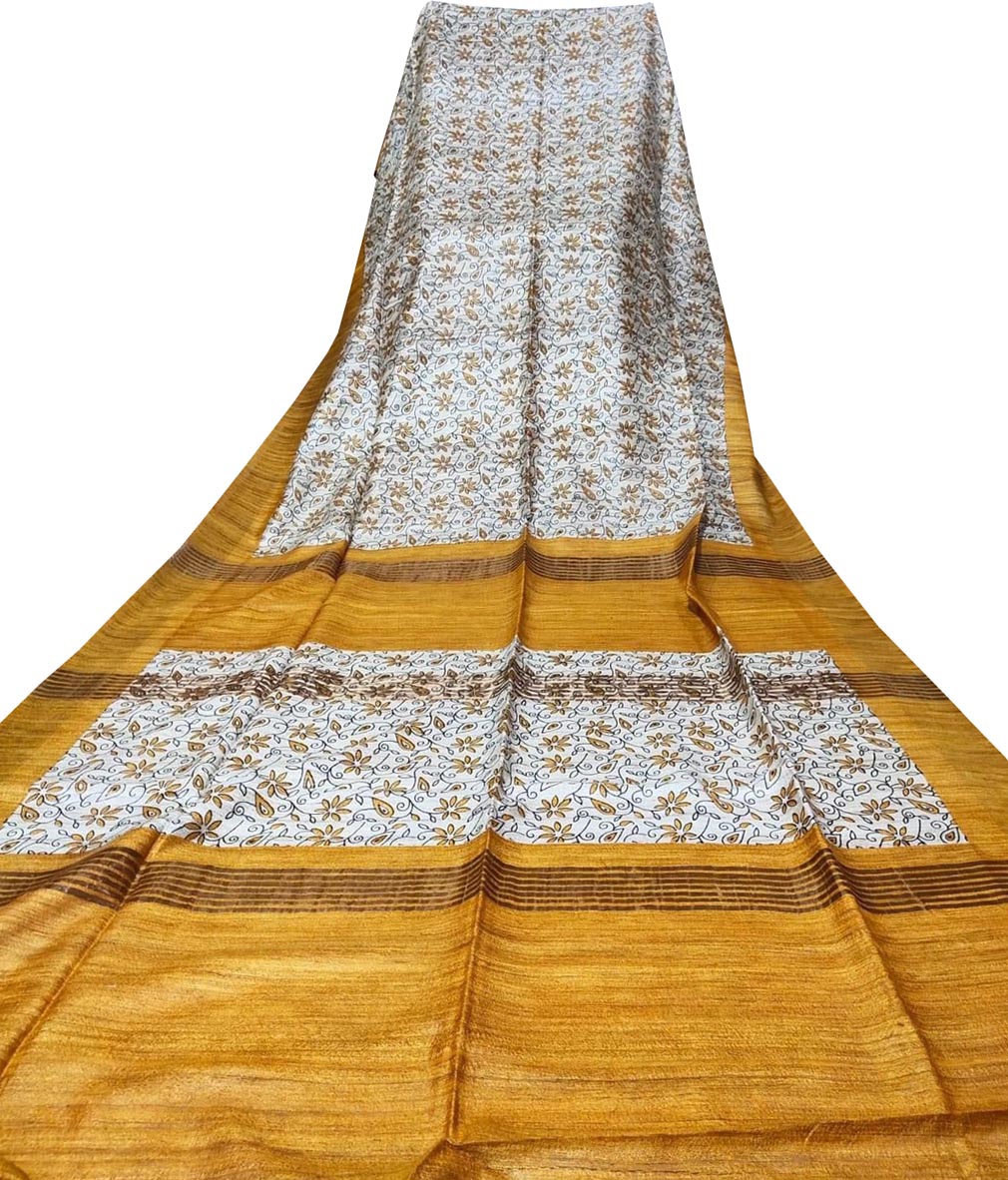 Pure Tusser Ghicha Silk Saree - Best Boutique in Barasat | Boutique in  Barasat | Silk Saree Manufacturer in Kolkata