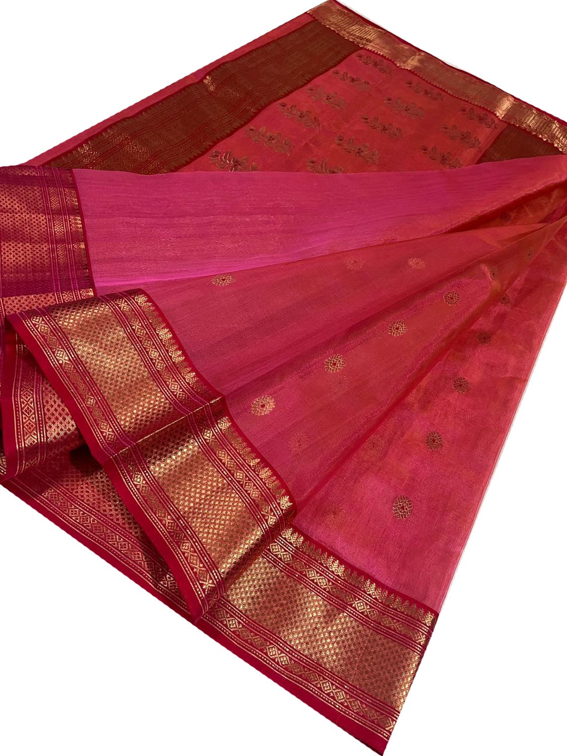 Hot Pink Chanderi Silk 3/4 Sleeves Saree Blouse, Readymade Blouse, Women's Chanderi  Silk Sari Blouse, Indian Blouse, Indian Crop Top, Choli - Etsy