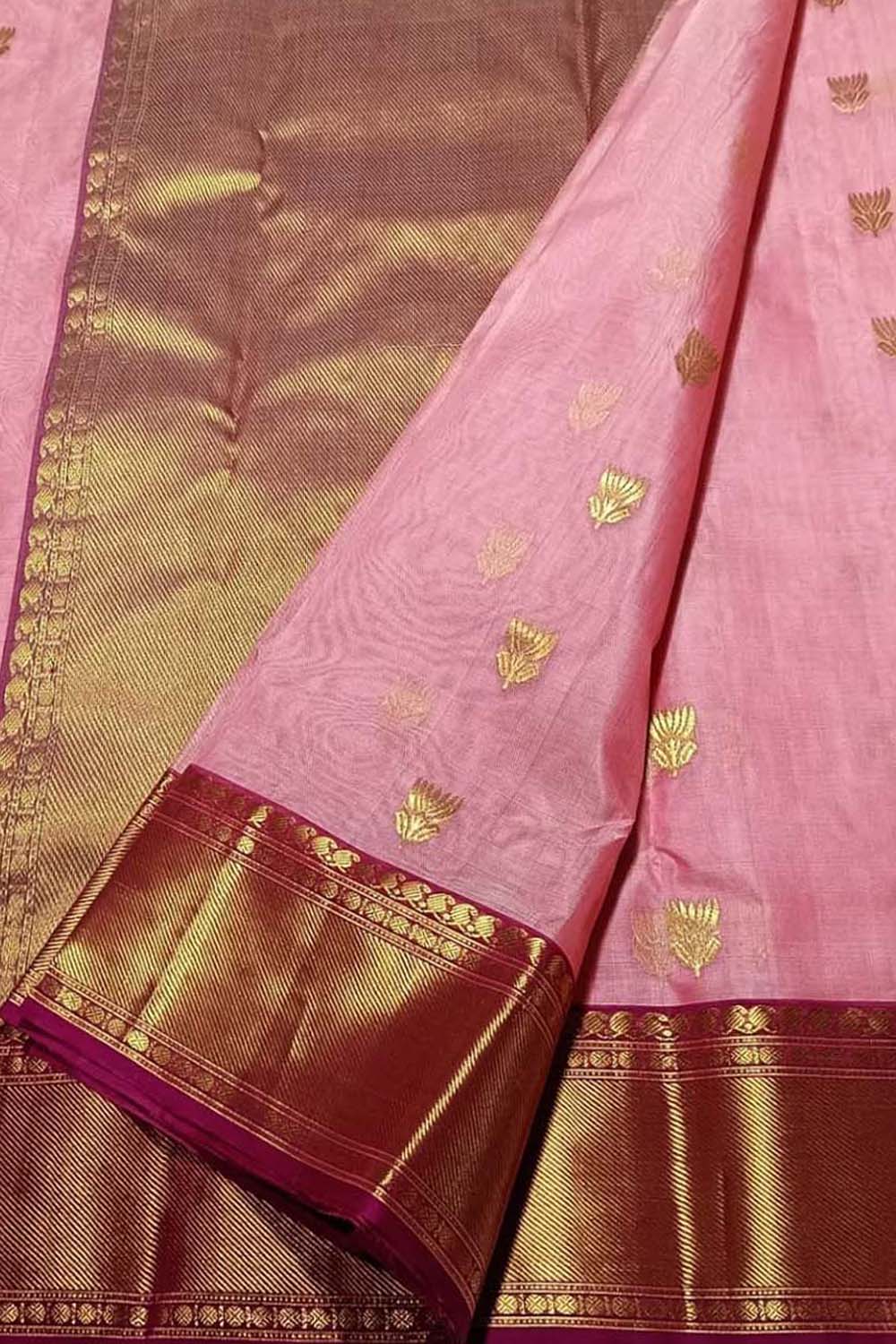 Regal Chanderi Saree in Pure Katan Silk Exclusive Statement Indian Handloom  Saree Bridal Wedding Sari - Etsy