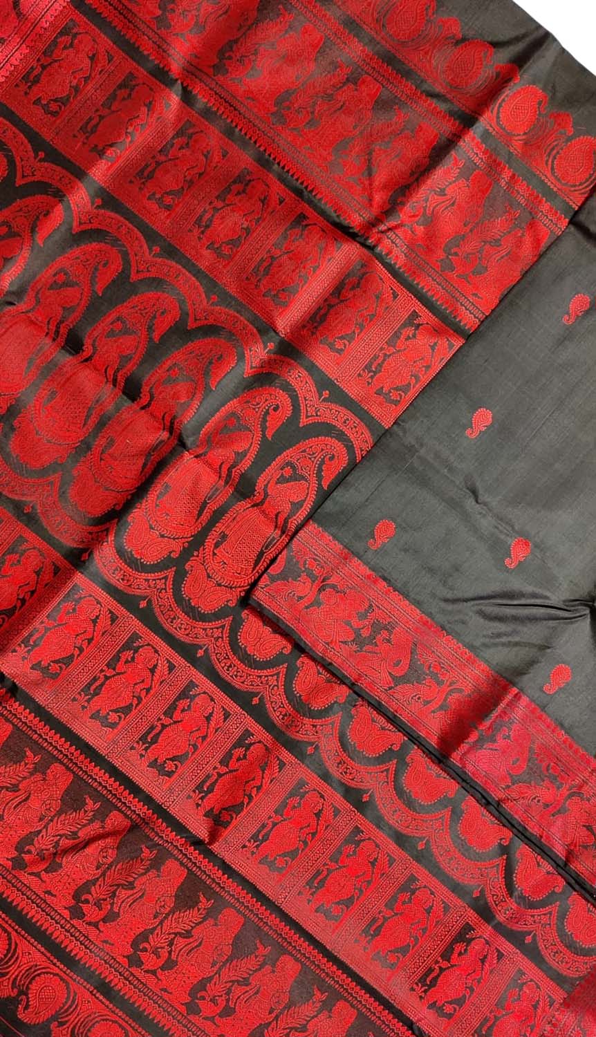 Black Baluchari Saree with Alluring Pallav