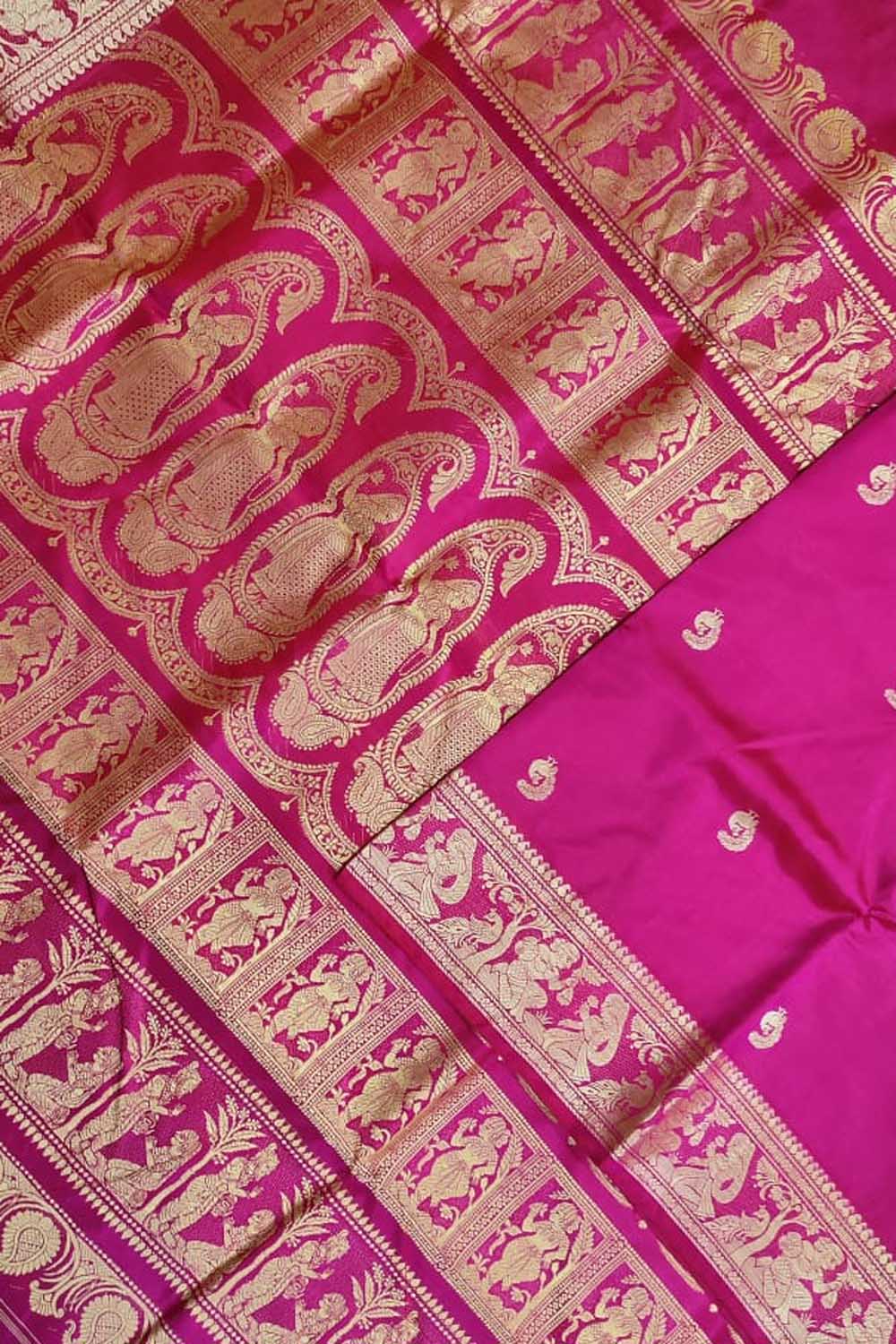 The magic of Baluchari weaves