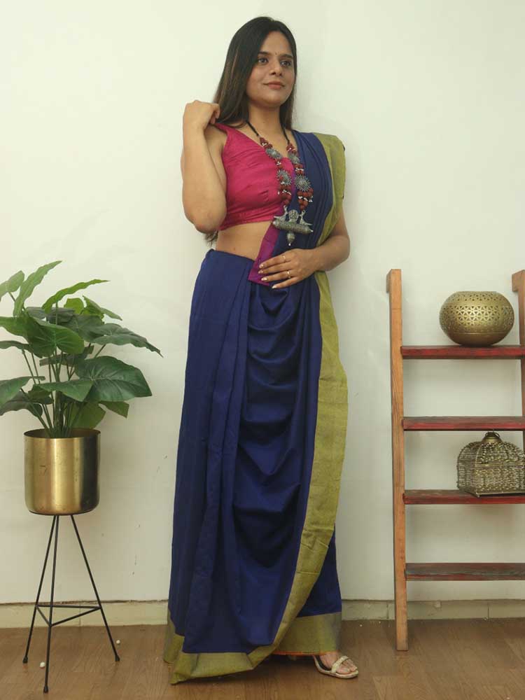 Saree with Cotton Kurta - Different ways to drape saree | Saree wearing  styles, Stylish sarees, Saree styles