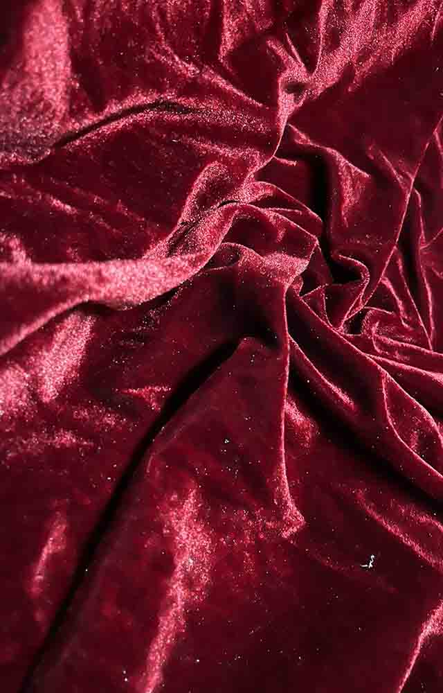 Shop the Maroon Trendy Velvet Fabric (1 Mtr) for Luxurious Creations –  Luxurion World