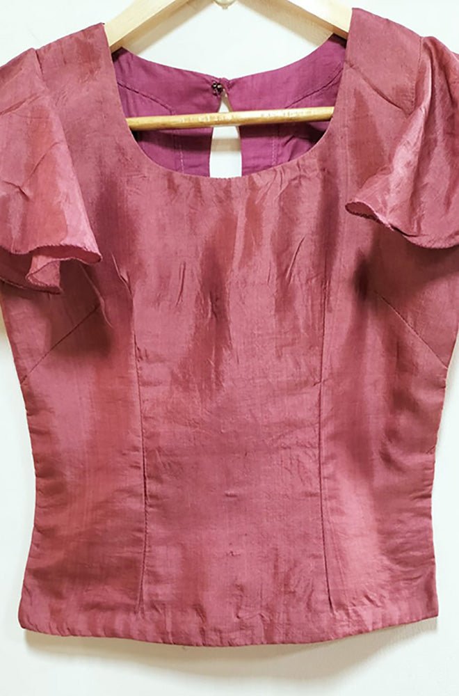 Pink Pure Silk Blouse: Luxurious Style for Effortless Elegance ...